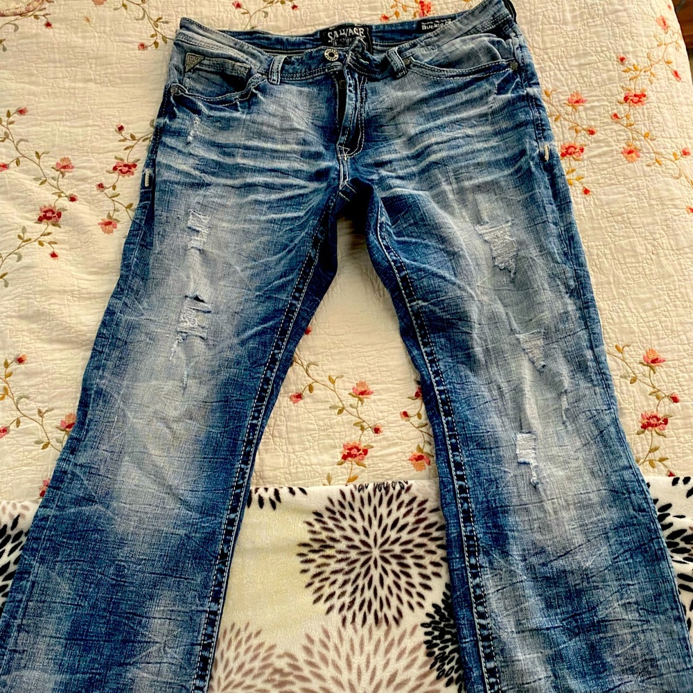 Men’s Buckle Savage Jeans size 36/32R